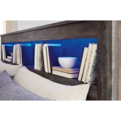 Queen/Full Drystan Bookcase Headboard - Signature Design By Ashley -DreamNest Store GUEST 9359cc83 cbf1 4fe9 a792 46fd0b11fe44