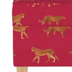 Storage Bench Cheetah Walk Raspberry - Skyline Furniture 6 Storage Bench Cheetah Walk Raspberry - Skyline Furniture -DreamNest Store GUEST 94c24526 ce0b 4e8b 9b0b 005ef0c94103