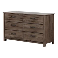 Asten 6 Drawer Double Dresser - South Shore