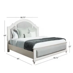 5pc Cristina Bedroom Set White - Abbyson Living -DreamNest Store GUEST 957378a5 0c61 4408 90ee 178894364327