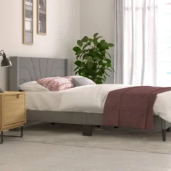 Queen Lindon Chevron Upholstered Bed In A Box - RST Brands 15 Queen Lindon Chevron Upholstered Bed In A Box - RST Brands -DreamNest Store GUEST 95c953e8 3bc6 49dc a068 69a4d01b6ae3