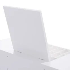 Tangkula 2 Drawers Make-up Mirror Set Vanity Dressing Table Flip-type Desktop With Stool 19 Tangkula 2 Drawers Make-up Mirror Set Vanity Dressing Table Flip-type Desktop With Stool -DreamNest Store GUEST 96825b45 06ff 4031 a550 e254883cbd82