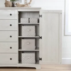 Avilla Door Chest With 5 Drawers Oak - South Shore -DreamNest Store GUEST 96cd9e7c 0f01 4edb 82c1 81eaffe6c0e8