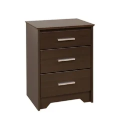 Coal Harbor 3 - Drawer Tall Nightstand - Prepac -DreamNest Store GUEST 96f1a9a3 213b 4be9 9a59 6e956fc9a80a