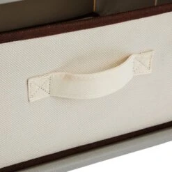 [Juvale] 4-Tier Drawer Dresser For Bedroom, Clothes Organizer, Fabric Storage Tower For Clothing, Linens, Closet, Easy Assembly (Beige, 16.5x13.2x33.4 -DreamNest Store GUEST 9740bb2d 9f8e 4a05 be1f ce7ef82f8c70