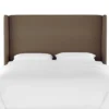 King Sandy Wingback Headboard Mystere - Skyline Furniture