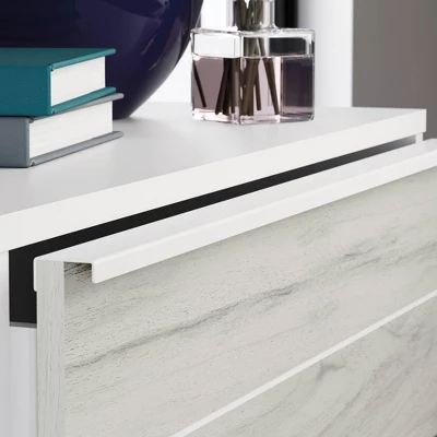 Boulevard Café 6 Drawer White - Sauder 2 Boulevard Café 6 Drawer White - Sauder - Image 2