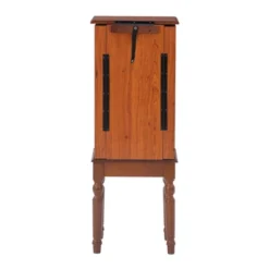 Wylie Jewelry Armoire Cherry Red - Powell Company -DreamNest Store GUEST 9967e70f 307e 43ca a63f 915ada4ce7eb