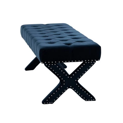 Bentley Bench Navy - Chic Home Design 3 Bentley Bench Navy - Chic Home Design - Image 3