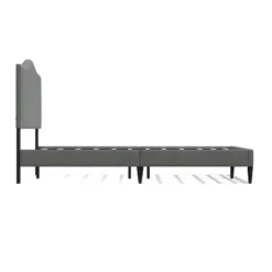 Glenwillow Home Kameli Upholstered Platform Bed Frame, Nailhead Trim Camelback, Mattress Foundation, No Box Spring Needed, Easy Assembly, Stone, Queen 8 Glenwillow Home Kameli Upholstered Platform Bed Frame, Nailhead Trim Camelback, Mattress Foundation, No Box Spring Needed, Easy Assembly, Stone, Queen -DreamNest Store GUEST 9ca08740 7fb0 49dc bc7f 5310afb72839