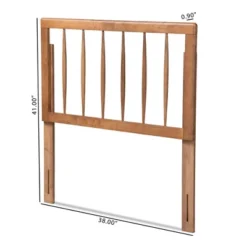 Valin Wood Headboard Walnut - Baxton Studio 12 Valin Wood Headboard Walnut - Baxton Studio -DreamNest Store GUEST 9d19fc06 592f 4671 b4ac d07ffeff753c
