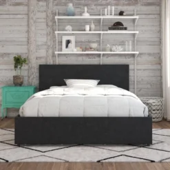 Kelly Upholstered Bed With Storage - Novogratz -DreamNest Store GUEST 9d50b651 f5b1 4ee8 9286 9738861758c2