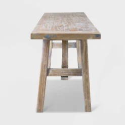 Jerome Rubberwood Bench Brown - East At Main -DreamNest Store GUEST 9ddd2ccf 1177 47ab a136 ec1d51fa0624