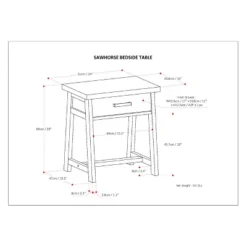 24" Hawkins Solid Wood Nightstand - Wyndenhall 20 24" Hawkins Solid Wood Nightstand - Wyndenhall -DreamNest Store GUEST 9de66dd0 cff3 4c06 a69b 556fcbf99a18
