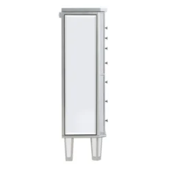 Aislin Jewelry Armoire Mirror/Silver - Powell Company -DreamNest Store GUEST 9e094f93 9ff0 4e6b bd47 42177b16eec1