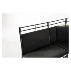 2pc Gareth Breakfast Nook Dining L Chair & Bench Black ( ) - Boraam 24 2pc Gareth Breakfast Nook Dining L Chair & Bench Black ( ) - Boraam -DreamNest Store GUEST 9e17a0fd ed29 4e57 83c6 175f22579636