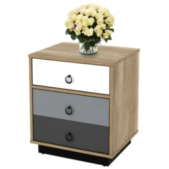 Costway Nightstand With Drawer And Storage Cabinet Wooden Sofa Side Table End Table -DreamNest Store GUEST 9eb11592 e17a 483f a376 39b9114dbc09