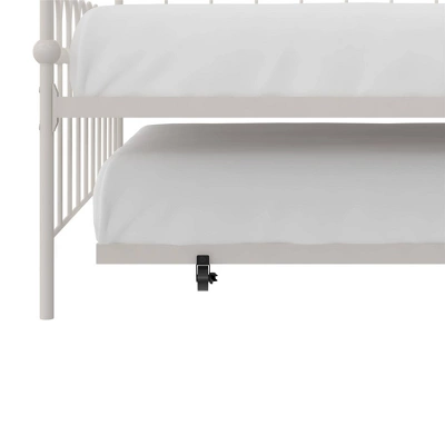 Twin Bright Pop Metal Daybed With Roll Out Trundle - Novogratz 10 Twin Bright Pop Metal Daybed With Roll Out Trundle - Novogratz - Image 10