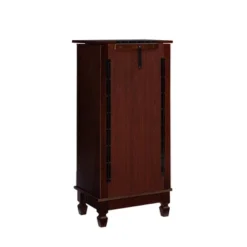Tierra Contemporary Jewelry Armoire Merlot Brown - Powell Company -DreamNest Store GUEST 9ed86592 5676 4c8b 9d08 9cf6ec9c8537