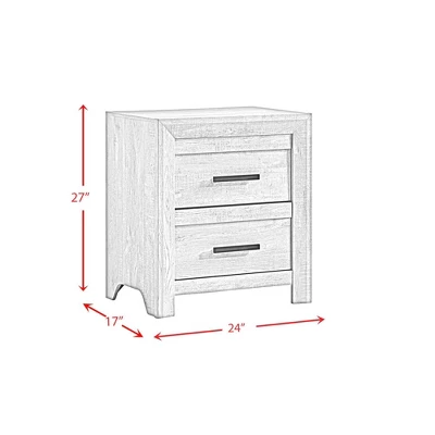 Keely 2 Drawer Nightstand White - Picket House Furnishings 8 Keely 2 Drawer Nightstand White - Picket House Furnishings - Image 8