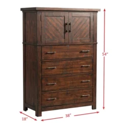 Dex Chest Walnut Brown - Picket House Furnishings 9 Dex Chest Walnut Brown - Picket House Furnishings -DreamNest Store GUEST 9f9d6058 6972 4696 a528 187bc0b12d3e