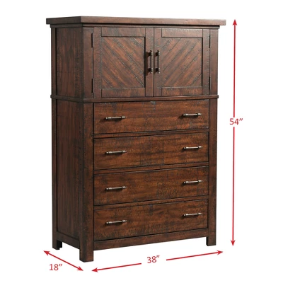 Dex Chest Walnut Brown - Picket House Furnishings 5 Dex Chest Walnut Brown - Picket House Furnishings - Image 5