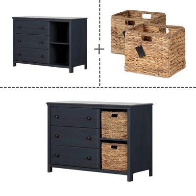 Cotton Candy 3 Drawer Dresser With Baskets - South Shore 7 Cotton Candy 3 Drawer Dresser With Baskets - South Shore - Image 7