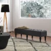 Donovan Tufted Ottoman Bench - WyndenHall