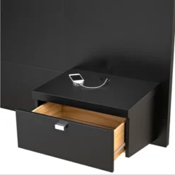 Series 9 Designer Floating Headboard With Nightstands - Prepac -DreamNest Store GUEST a191287d 7e4c 40d6 aa5f bc3710956ee9