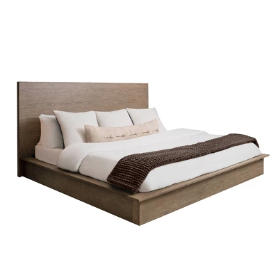 4pc Resto Bedroom Set Weathered Gray - Abbyson Living 12 4pc Resto Bedroom Set Weathered Gray - Abbyson Living - Image 12