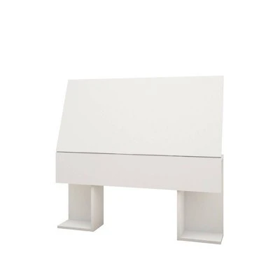 Malaga Storage Bed With Headboard White - Nexera 2 Malaga Storage Bed With Headboard White - Nexera - Image 2