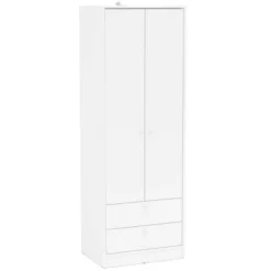 Denmark 2 Door And 2 Drawer Wardrobe - Polifurniture -DreamNest Store GUEST a32f5cc4 e417 49c2 bdee 848e4f54946c