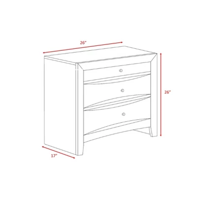 3pc King Madison Storage Bedroom Set Espresso Brown - Picket House Furnishings 8 3pc King Madison Storage Bedroom Set Espresso Brown - Picket House Furnishings - Image 8