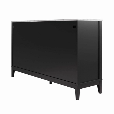 Morganfield Wide 6 Drawer Marble Top Dresser - Room & Joy 6 Morganfield Wide 6 Drawer Marble Top Dresser - Room & Joy - Image 6