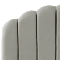 King Emma Channel Seamed Shell Headboard In Faux Silk Silver - Skyline Furniture 7 King Emma Channel Seamed Shell Headboard In Faux Silk Silver - Skyline Furniture -DreamNest Store GUEST a4d9bee0 bef2 4d47 8c09 fa8a32ce974b
