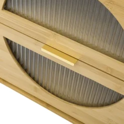 Aash 2 Drawer Nightstand With Shelf,Bedside Table Bamboo With Storage (22.05"H*17.72"W*14.97"D)-The Pop Home 17 Aash 2 Drawer Nightstand With Shelf,Bedside Table Bamboo With Storage (22.05"H*17.72"W*14.97"D)-The Pop Home -DreamNest Store GUEST a516473e eaa6 4131 b68e bc9cf0556b1e