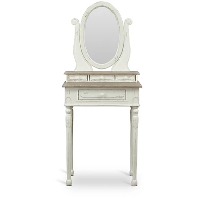 Vanity Set White - Baxton Studio 1 Vanity Set White - Baxton Studio