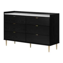 Hype 6 Drawer Double Dresser - South Shore -DreamNest Store GUEST a58836a7 acae 4def 8bf4 01953c755f35