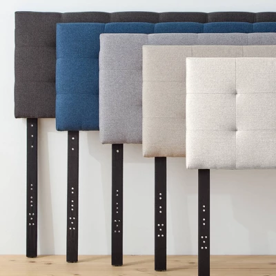 Emmie Adjustable Upholstered Headboard With Square Tufting - Brookside Home 3 Emmie Adjustable Upholstered Headboard With Square Tufting - Brookside Home - Image 3