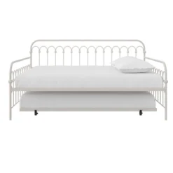 Twin Bright Pop Metal Daybed With Roll Out Trundle - Novogratz 33 Twin Bright Pop Metal Daybed With Roll Out Trundle - Novogratz -DreamNest Store GUEST a5deefe2 f482 4675 a200 b0e15c27d7e7