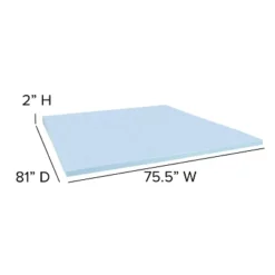 Emma And Oliver Complete Bed Set: Metal Platform Frame; Hybrid Pocket Spring Mattress In A Box And Cool Gel Memory Foam Topper -DreamNest Store GUEST a5e41ffb 8606 4cb4 9560 544cdd20dd38 1