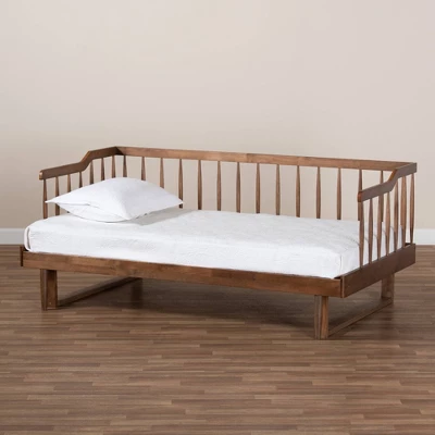Twin To King Muriel Expandable Spindle Daybed - Baxton Studio 9 Twin To King Muriel Expandable Spindle Daybed - Baxton Studio - Image 9