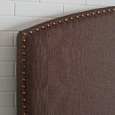 Cassie Curved Upholstered Headboard - Crosley 2 Cassie Curved Upholstered Headboard - Crosley - Image 2