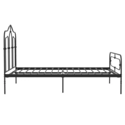 Primrose Metal Bed Frame With Secured Slats Headboard And Footboard - Mr. Kate -DreamNest Store GUEST a6991b08 de03 4f9b 8c7d 858b72798bbc