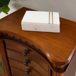 Kasey Jewelry Armoire Walnut - Powell Company -DreamNest Store GUEST a6a17780 3ea7 4a2b aa58 300b860f9cc6