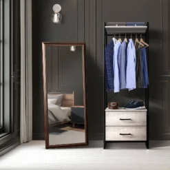 Sorbus Clothing Rack With Drawers Garment Stand Dresser Gray 8 Sorbus Clothing Rack With Drawers Garment Stand Dresser Gray -DreamNest Store GUEST a6b6340f df1a 4e43 9f09 13fc6ae575d3