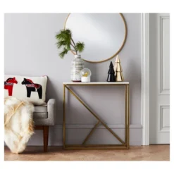 Verken Mid Century Modern Settee Bench - Threshold™ 15 Verken Mid Century Modern Settee Bench - Threshold™ -DreamNest Store GUEST a7003717 ae87 4f27 8db4 af710c974331