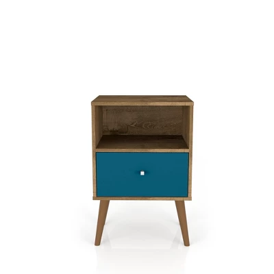 Liberty 1.0 Mid Century Modern Nightstand - Manhattan Comfort 8 Liberty 1.0 Mid Century Modern Nightstand - Manhattan Comfort - Image 8