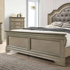 3pc Kritan Bed With 2 Nightstands Antique Warm Gray - HOMES: Inside + Out -DreamNest Store GUEST a88fbaf3 b3a5 4504 b02a 46c155905fb9