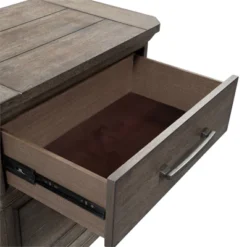 2 Drawer Night Stand W/ Charging Station In Brown - Liberty Furniture -DreamNest Store GUEST a8f0bc5d 24f2 481a b8f6 5795af017b44